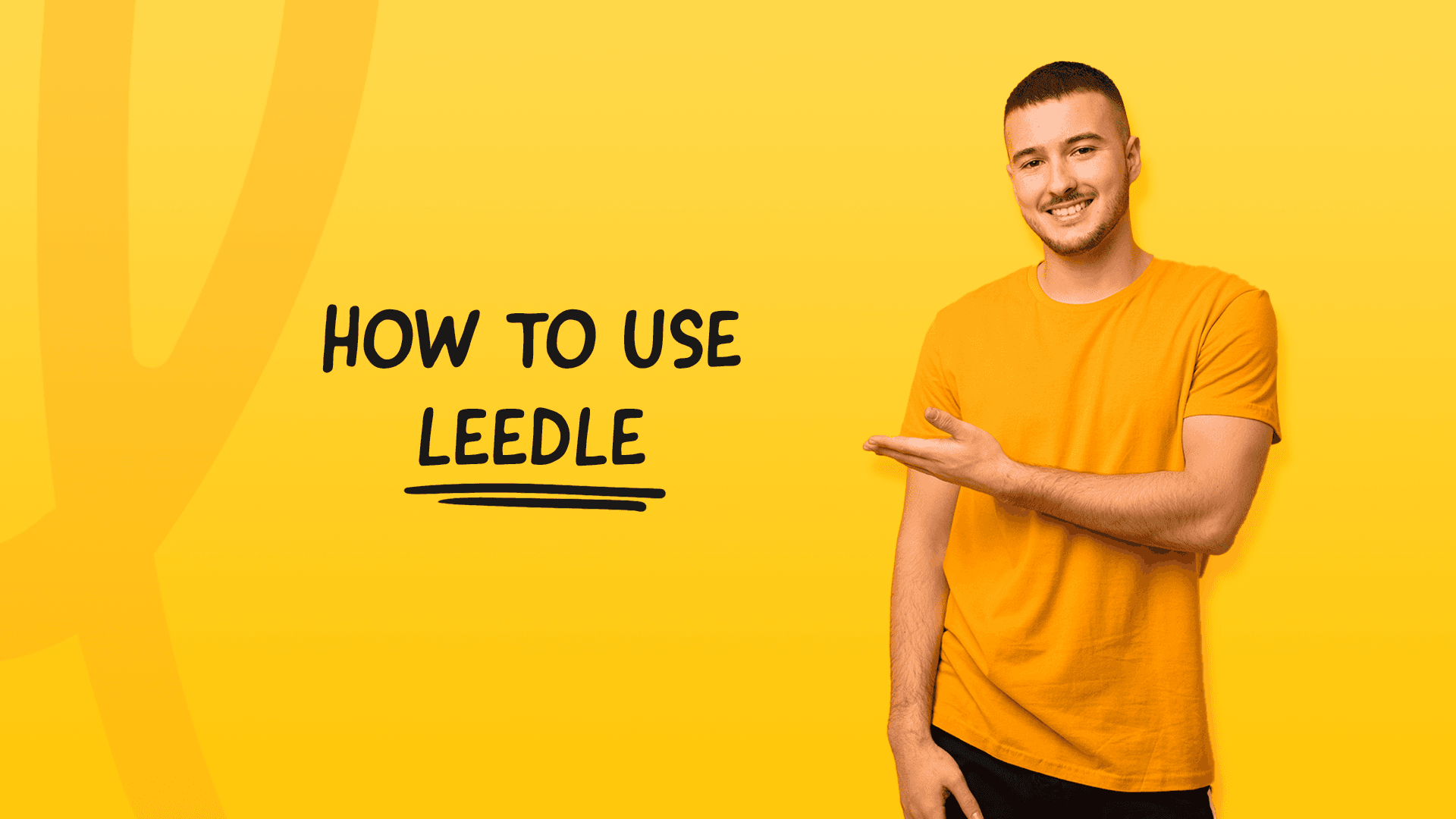 This is how to use Leedle